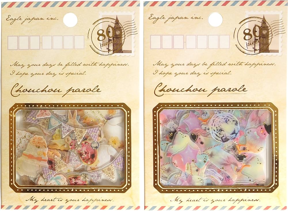 Amazon | イーグルジャパン フレークシール シュシュパロール 2